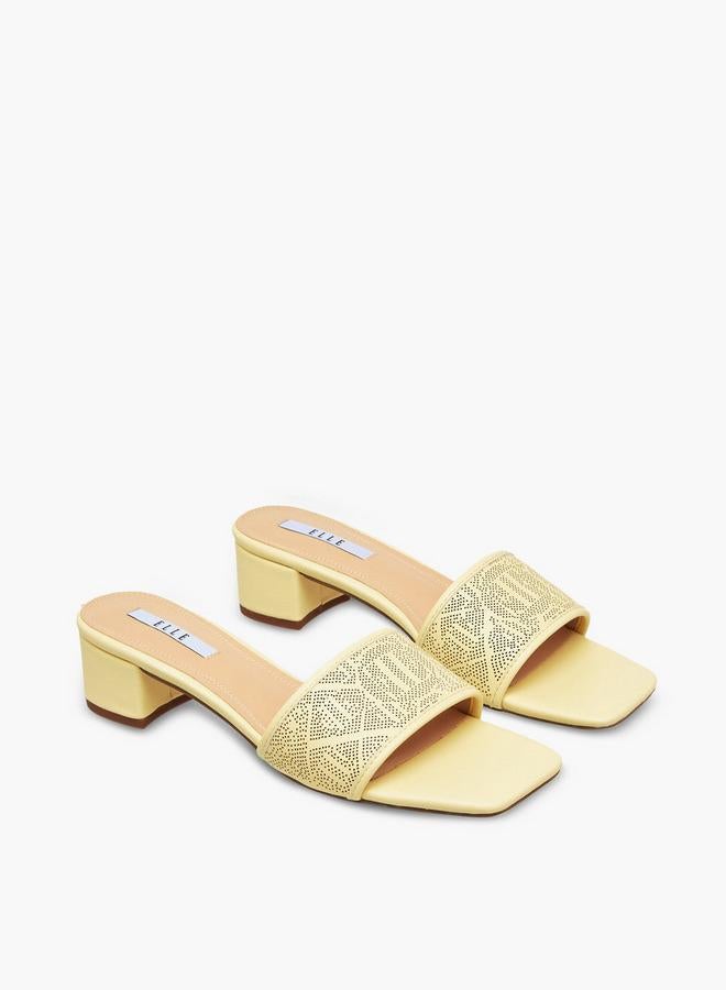 ELLE Women Block Heel Sandals - Image 1