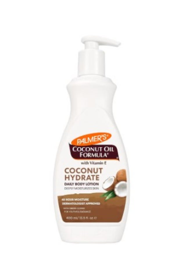بالمرز لوشن الجسم بزيت جوز الهند لترطيب البشرة من بالميرز – 400 مل - Image 1