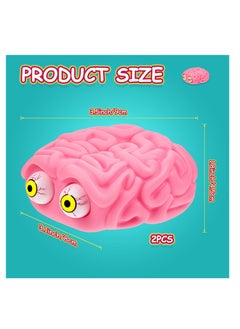 Excefore Fidget Splat Stress Relief Toy,Brain Relief Stress Ball Eye, Anxiety Relief Ball, Anti-Anxiety Focusing Fidget Toys, Fun Toy for Teens and Adults  - Image 2