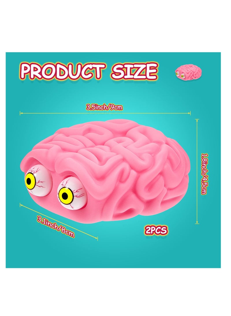 Excefore Fidget Splat Stress Relief Toy,Brain Relief Stress Ball Eye, Anxiety Relief Ball, Anti-Anxiety Focusing Fidget Toys, Fun Toy for Teens and Adults - Image 2