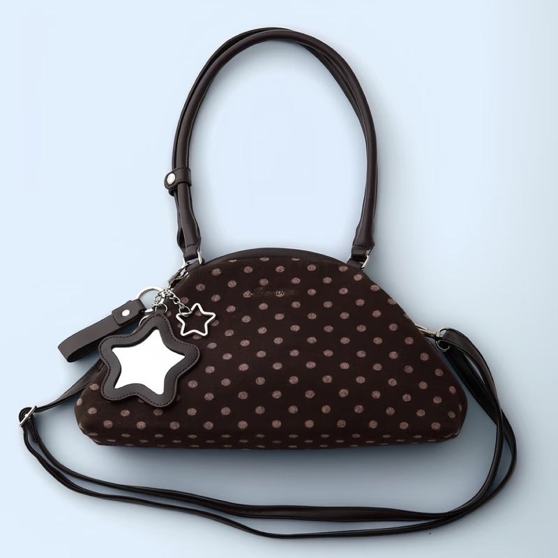 Bad Blue Fashion Leopard Print Handbag Shell Shape Crossbody Bag - Image 4