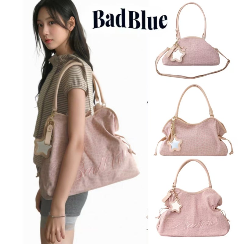 Bad Blue Fashion Leopard Print Handbag Shell Shape Crossbody Bag - Image 1