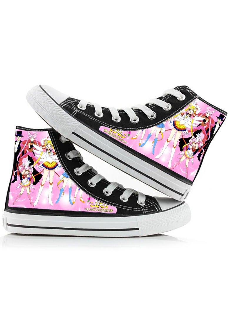 Unisex Top Canvas Shoes – Stylish Couple Sneakers for Casual & Cosplay - Image 1