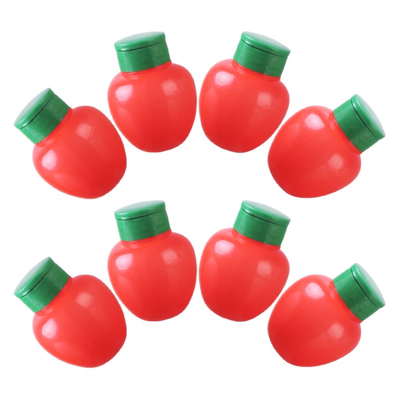 8pcs Mini Spice Shakers With Lids Portable Seasoning Containers For Pepper Salt Chili Reusable Travel Spice Jars For Camping - Image 3