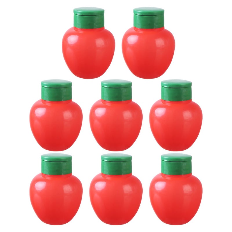8pcs Mini Spice Shakers With Lids Portable Seasoning Containers For Pepper Salt Chili Reusable Travel Spice Jars For Camping - Image 1