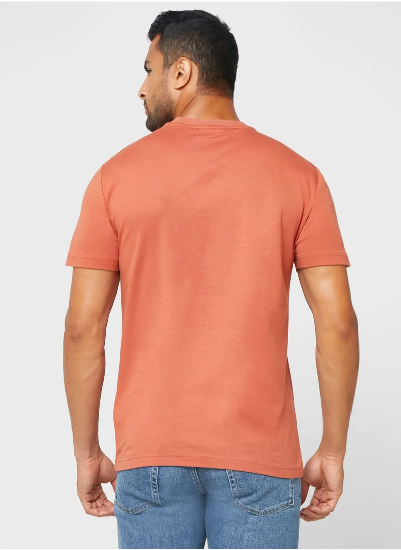 CALVIN KLEIN Logo Crew Neck T-Shirt