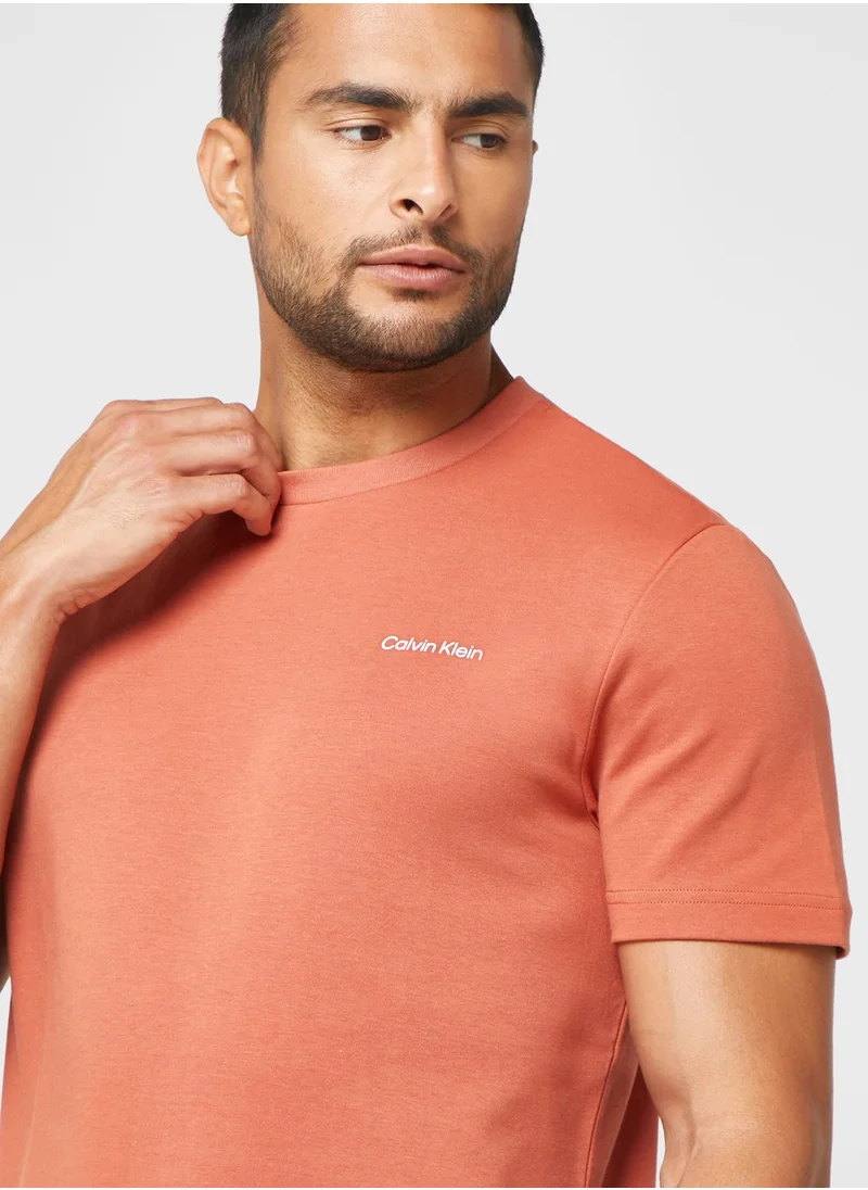 CALVIN KLEIN Logo Crew Neck T-Shirt