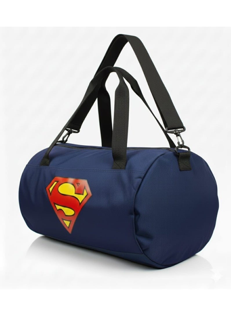 Canvas Gym Bag 40 cm - Navy Blue - Image 1