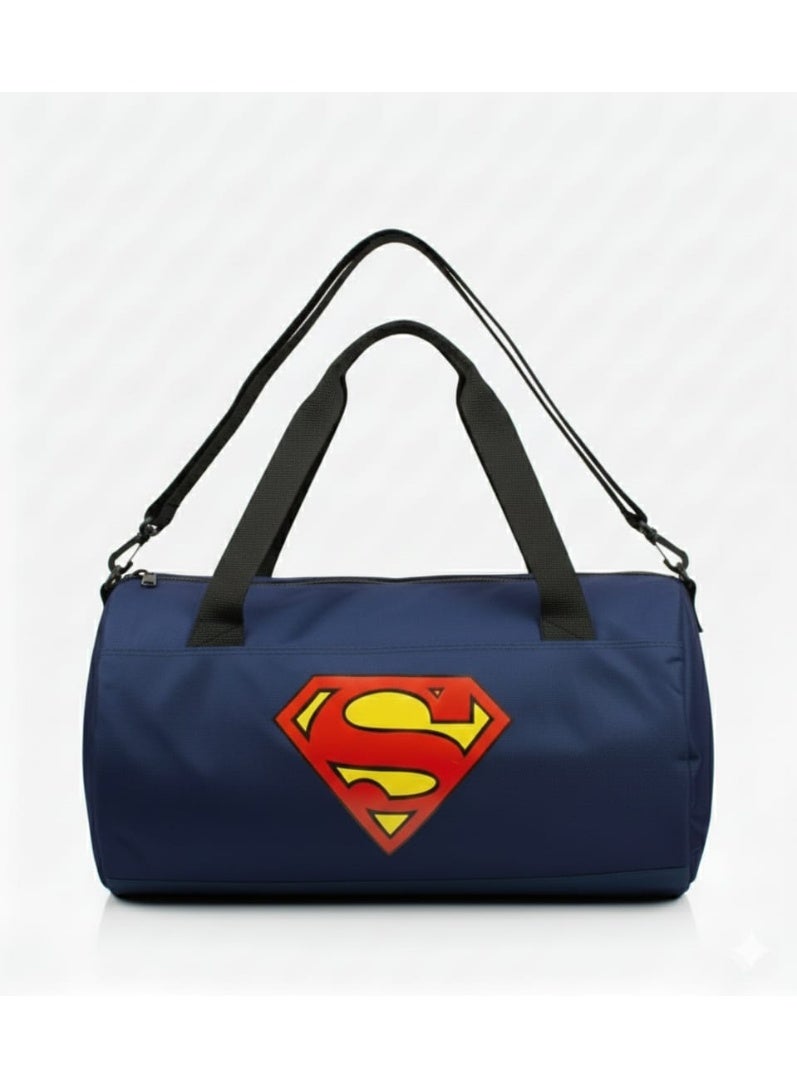Canvas Gym Bag 40 cm - Navy Blue - Image 2