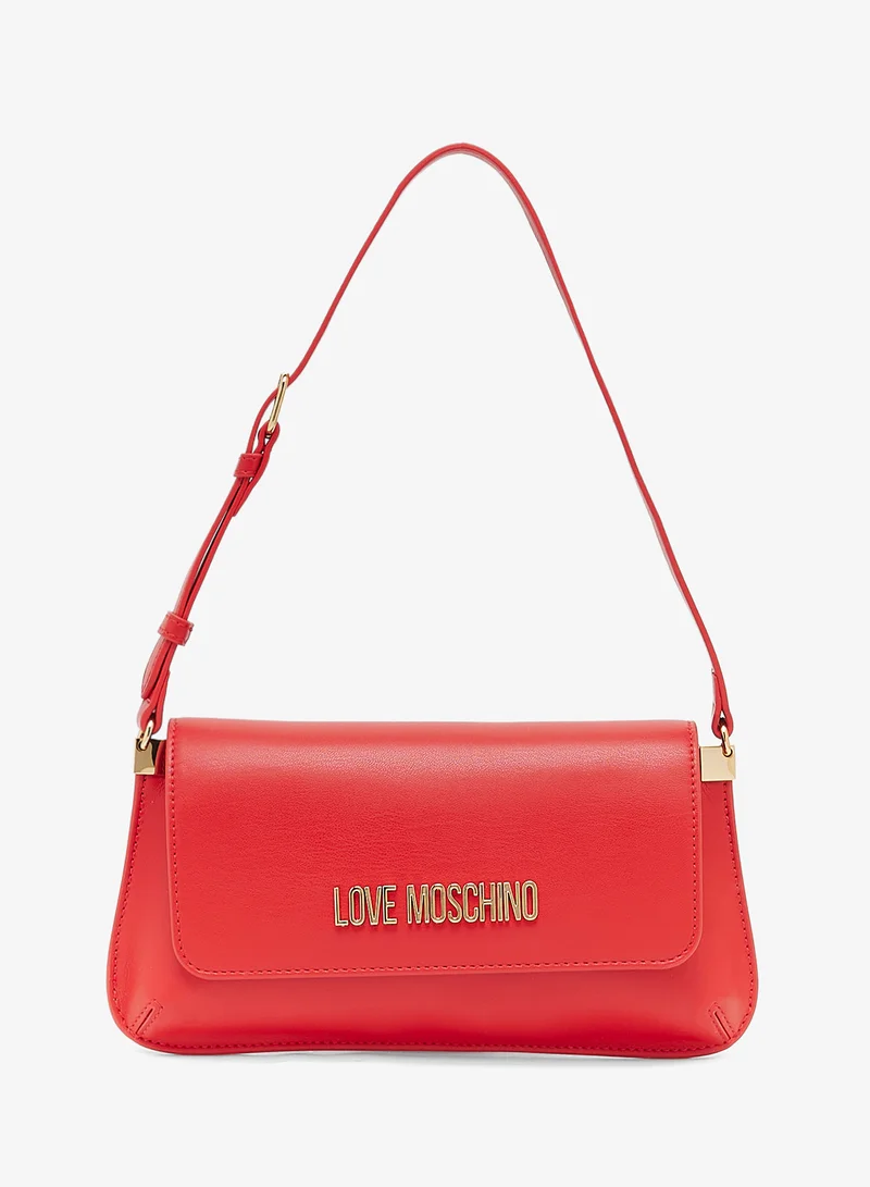 Love Moschino Flap Over Shoulder Bag