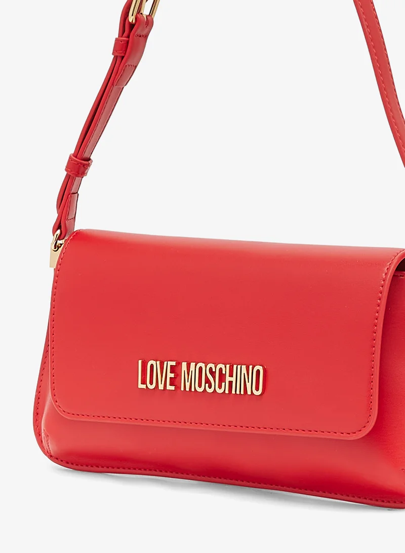 Love Moschino Flap Over Shoulder Bag