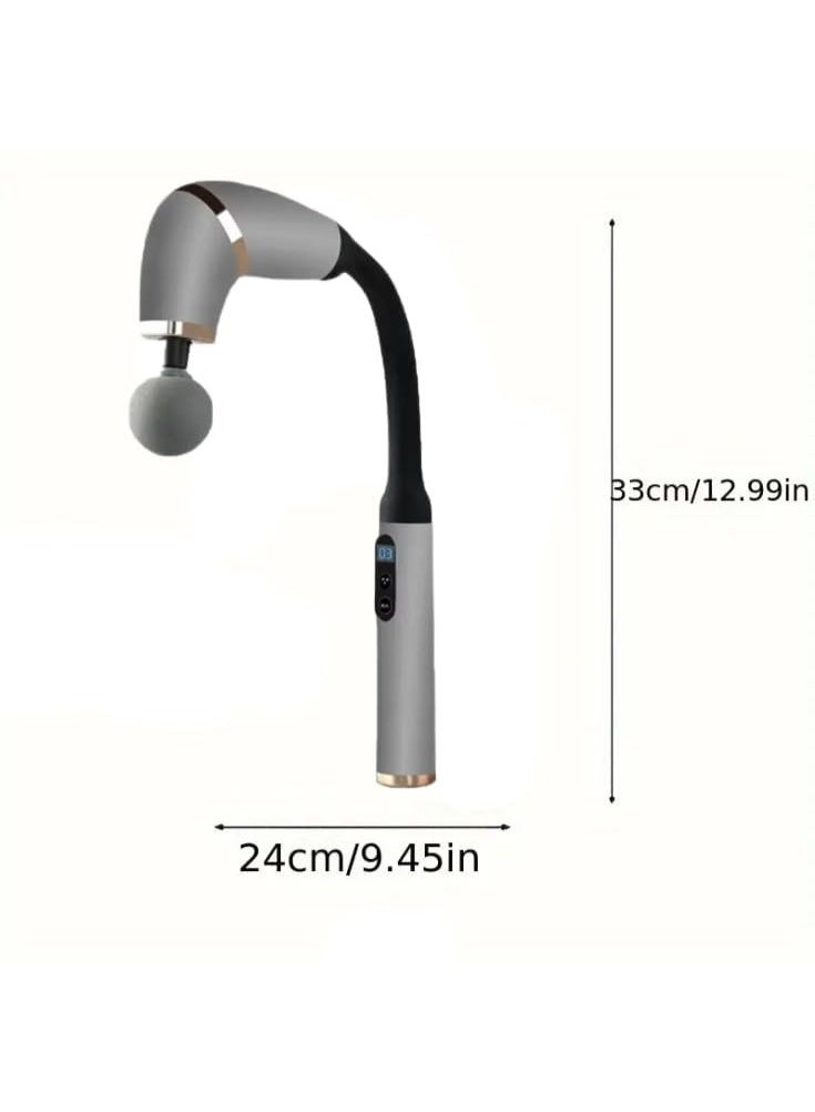 Massage Gun with Extended Handle Revolutionary U-Shaped Back Massager For Pain Relief Deep Tissue Body Massage Hammer For Neck Shoulder Leg Reach Every Muscle with Ease - Image 3