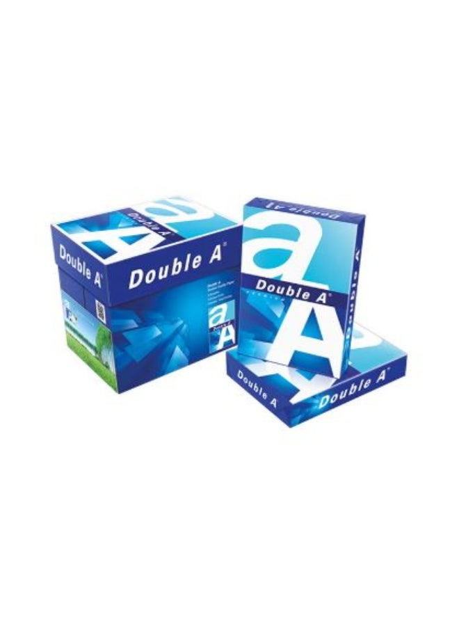 Double a paper Printer Copy Paper, Size A4, GSM 80, 500 Sheets (Bundle of 5) A4 - Image 3