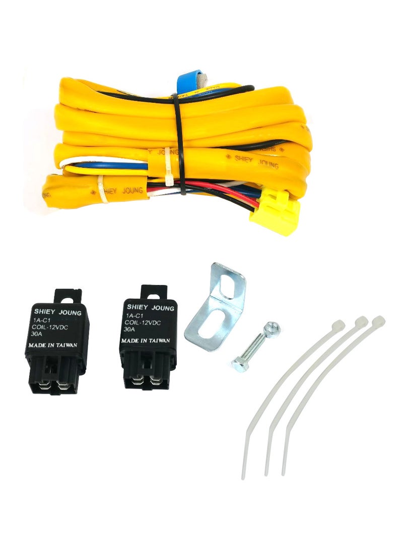 Loquat 9007 100W High Grade Head Lamp Tune Up Kit with Halogen Bulbs and High Output Wire Harness - Image 4
