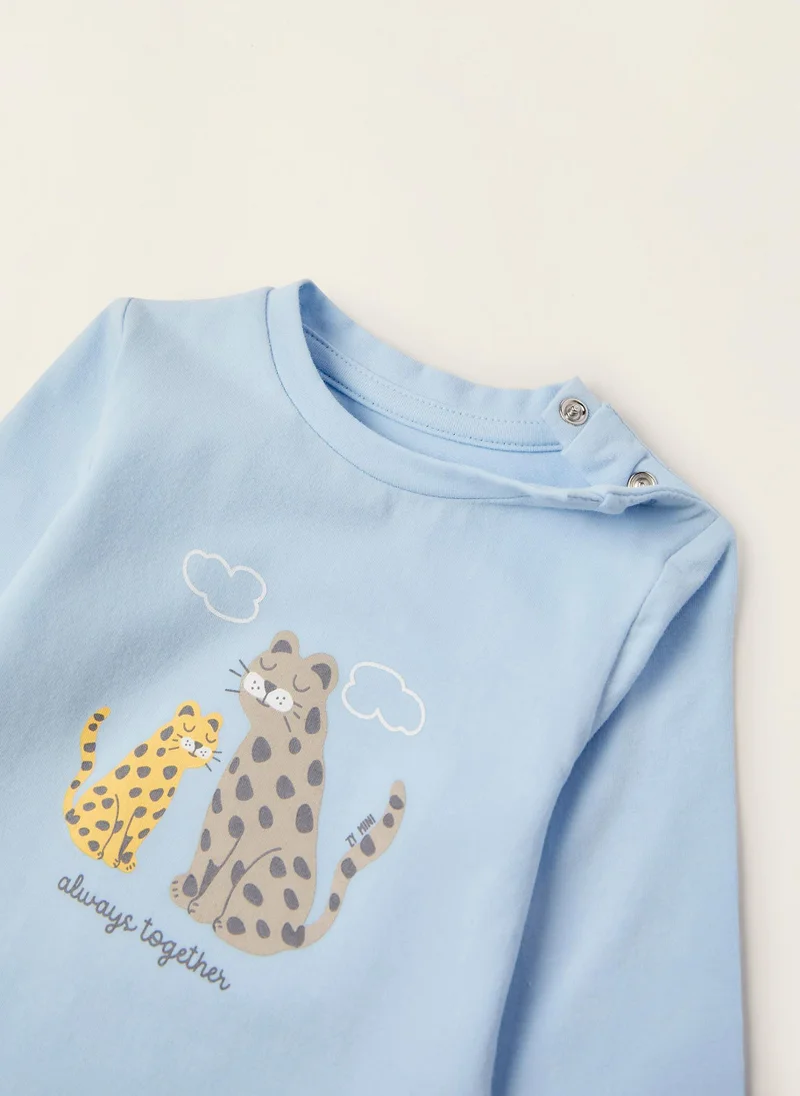 Zippy Zippy Cheetah Cotton Bodysuit For Newborn