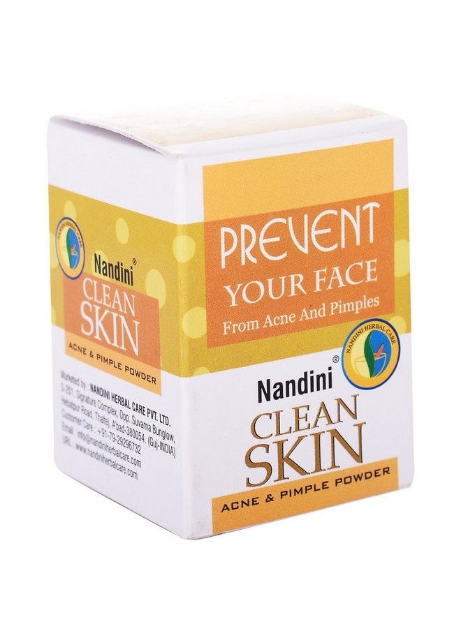 Nandini - Clean Skin Acne And Pimple Powder 20G (Pack Of 5) - Image 1