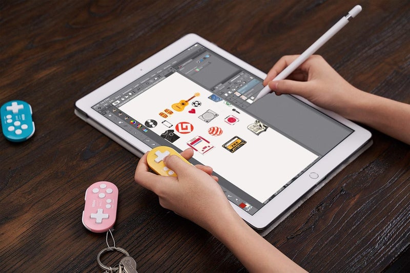 Nargos 8Bitdo Zero 2 Bluetooth Key Chain Sized Mini Controller for Nintendo Switch, Windows, Android and macOS (Pink Edition) - Image 5