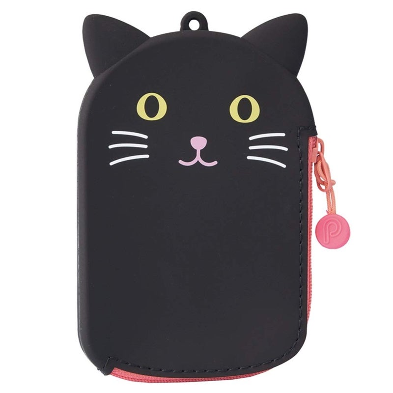 Lihit Lab A77843 Passport Pass Case Black Cat - Image 2