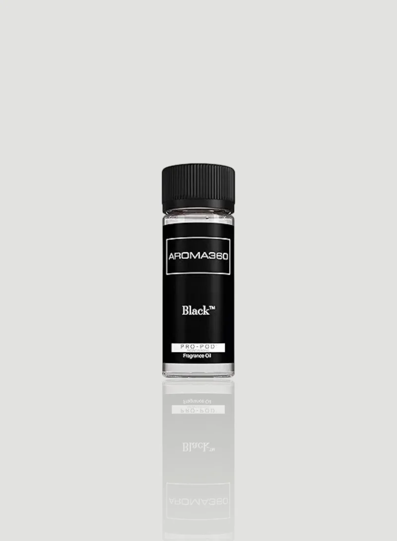 Aroma360 Black Pro-Pod Oil Blend - Hotel Inspired for Luxury Essential Oil Diffusers - Aromatherapy Scent Diffuser Oil - Sage, Tiare Flower, Saffron and Moss - 50 mL, 1.7 fl oz
