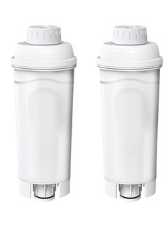 Filter Replacement 2 Pcs Coffee Machine Filter element Compatible with DeLonghi Filter DLSC002 Replacement Water Softener Activated Carbon Softener Compatible with ECAM ESAM ETAM BCO EC