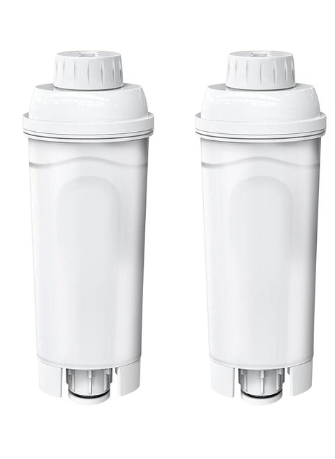 Filter Replacement 2 Pcs Coffee Machine Filter element Compatible with DeLonghi Filter DLSC002 Replacement Water Softener Activated Carbon Softener Compatible with ECAM ESAM ETAM BCO EC