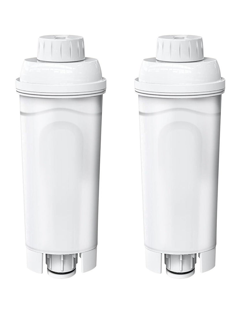 Generic - Filter Replacement 2 Pcs Coffee Machine Filter element Compatible with DeLonghi Filter DLSC002 Replacement Water Softener Activated Carbon Softener Compatible with ECAM ESAM ETAM BCO EC - Image 1