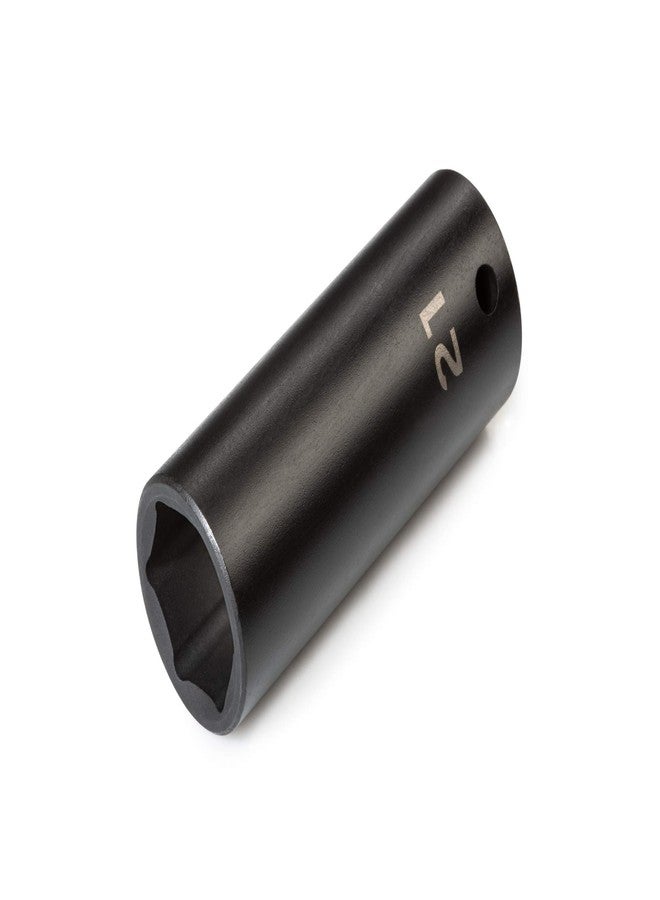 TEKTON 1/2 Inch Drive x 21 mm Deep 6-Point Impact Socket | SID23121 - Image 1