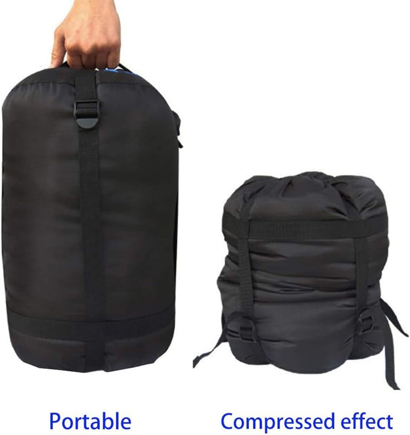 MOOCY Compression Stuff Sack, 12L/24L/45L Sleeping Bag Cover Sack Sleeping Bags Storage Stuff Sack Organizer - Great Sleeping Bags Clothes Camping Hiking Backpacking - Image 3