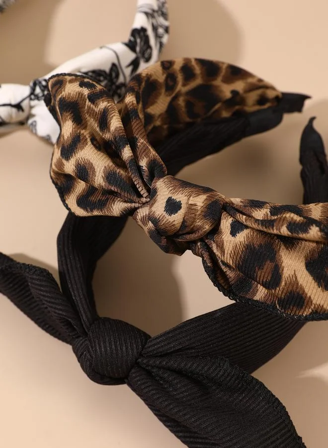Take Two  Pack of 3 - Printed Headband for Women | Best Price UAE