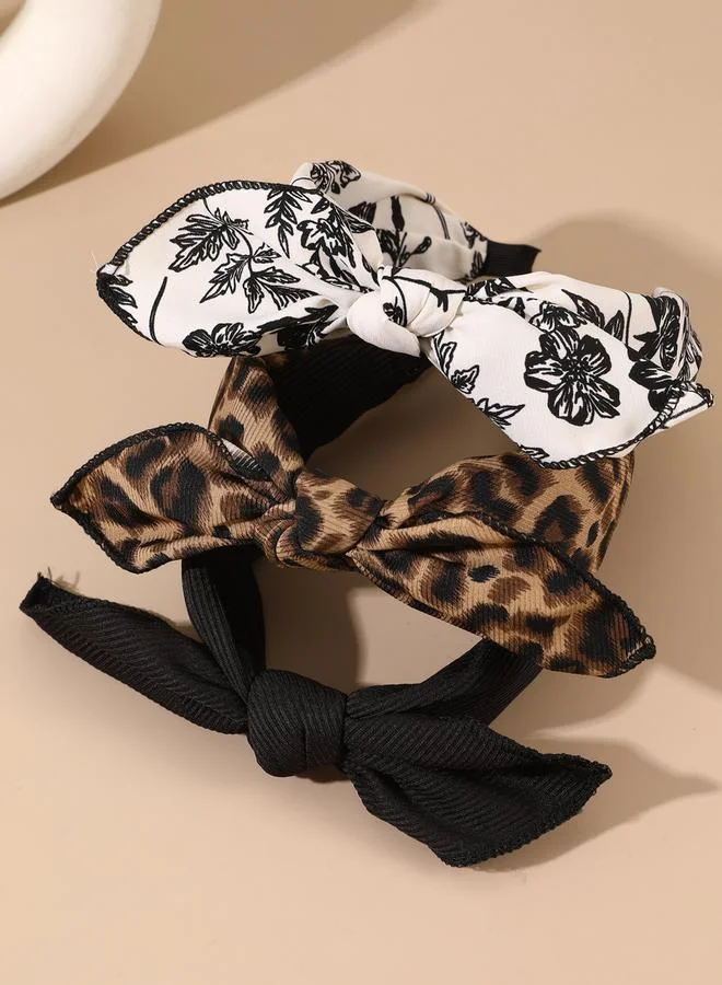 Take Two  Pack of 3 - Printed Headband for Women | Best Price UAE