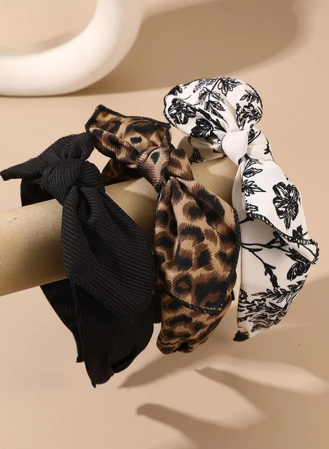 Take Two  Pack of 3 - Printed Headband for Women | Best Price UAE