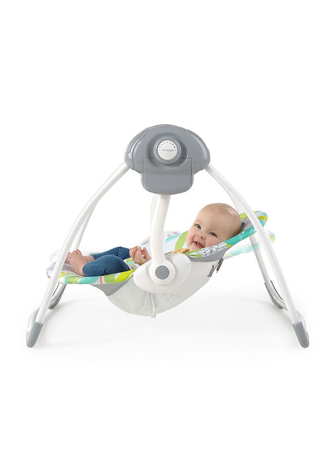 Bright Starts - Rainforest Vibes Portable Swing - Image 1