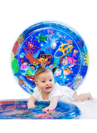 Mums Planet Large Crawling Water Mat 100cm x 100cm x 8cm, Excellent Activity Center to Promote Baby Play and Sensory Play, Baby Toys, Newborn Toys, Baby Playmat, Baby Playmat, Visual Stimulation Gift for Boys and Girls_Baby Toys, Baby Mat, Baby Toys - pzsku/Z397D4739F3E3DE77C823Z/45/1751721523/b85ec03d-fbe6-4509-adc8-4cc3455fc76c