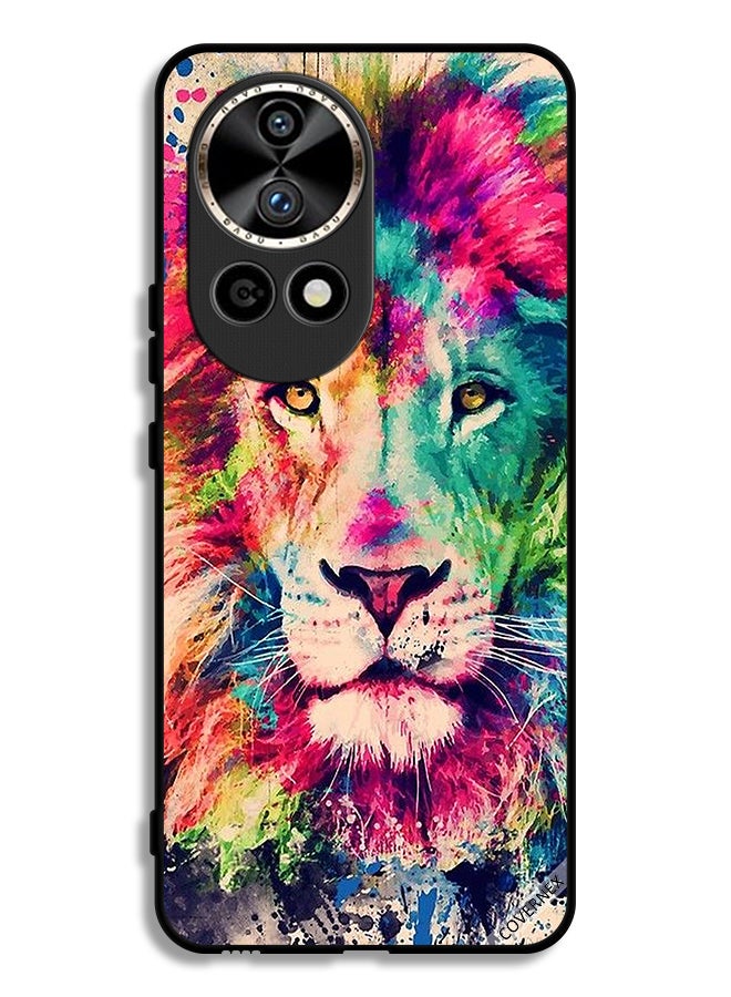 Covernex Huawei nova 12 Ultra 5G Protective Case Cover Lion Paint Art - Image 1