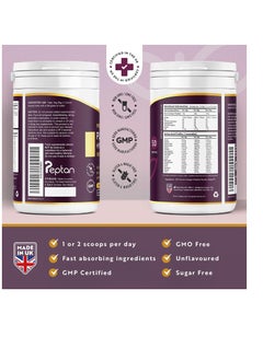 Nutravita Collagen Powder 500g - Premium Gold Standard Bovine- 50 Servings - Collagen Peptides Supplement with 8 Essential Amino Acids - Made in The UK by Nutravita  - Image 2