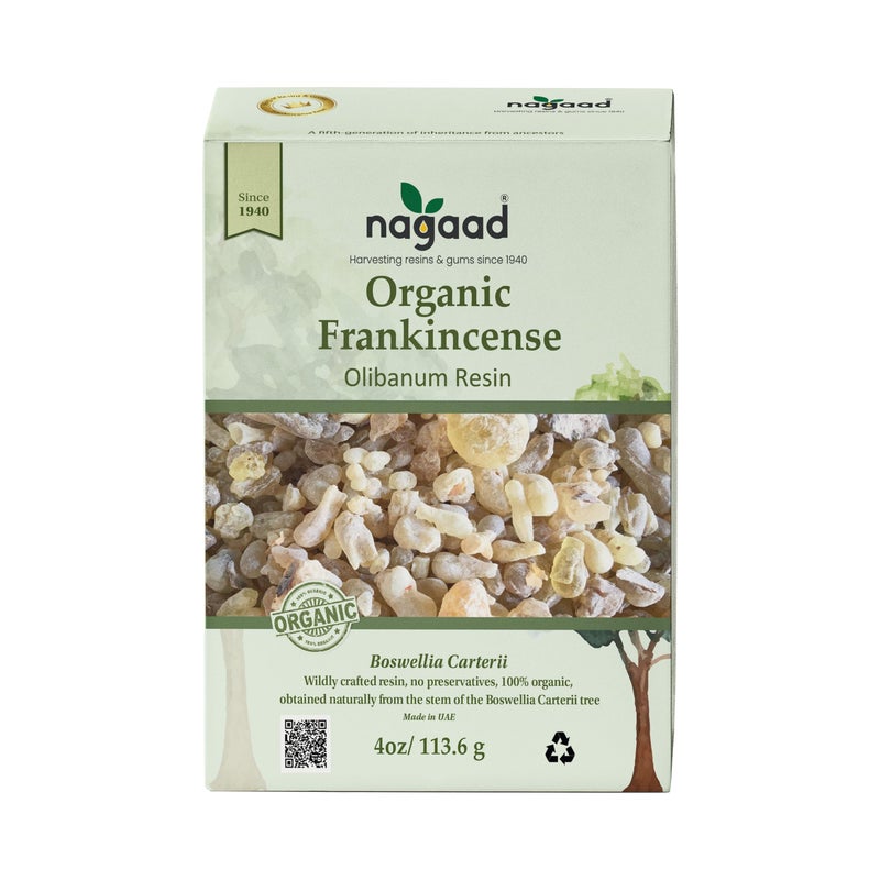 Organic Frankincense Resin Boswellia Carterii 4 oz USDA Certified Chruch Incense Premium Grade 100 Pure WildHarvested Luban Frankincense for Aromatherapy Meditation Air Purification