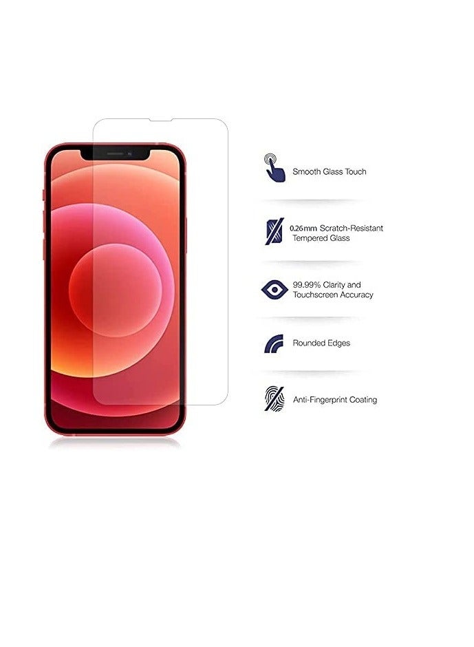 BORTONY Tempered Glass Screen Protector Compatible For iPhone 13 Pro Max 6.7 Inch - Image 2