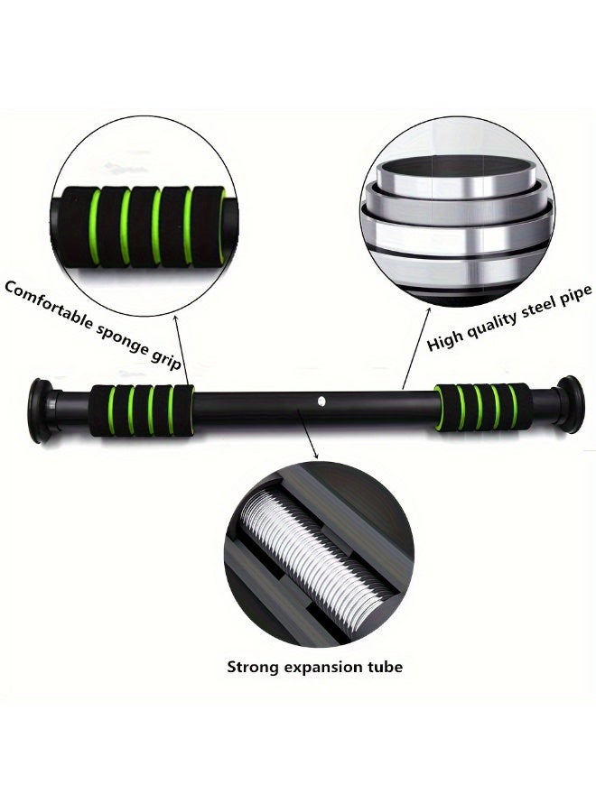 AETHER Adjustable Doorway Pull Up Bar Wall Mounted Home Gym Equipment for Strength Training No Drilling Needed Single Unit (100 150 kg) - Image 5