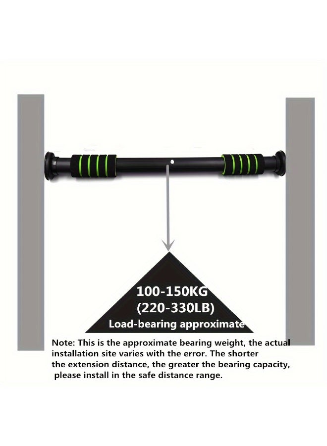 AETHER Adjustable Doorway Pull Up Bar Wall Mounted Home Gym Equipment for Strength Training No Drilling Needed Single Unit (100 150 kg) - Image 3