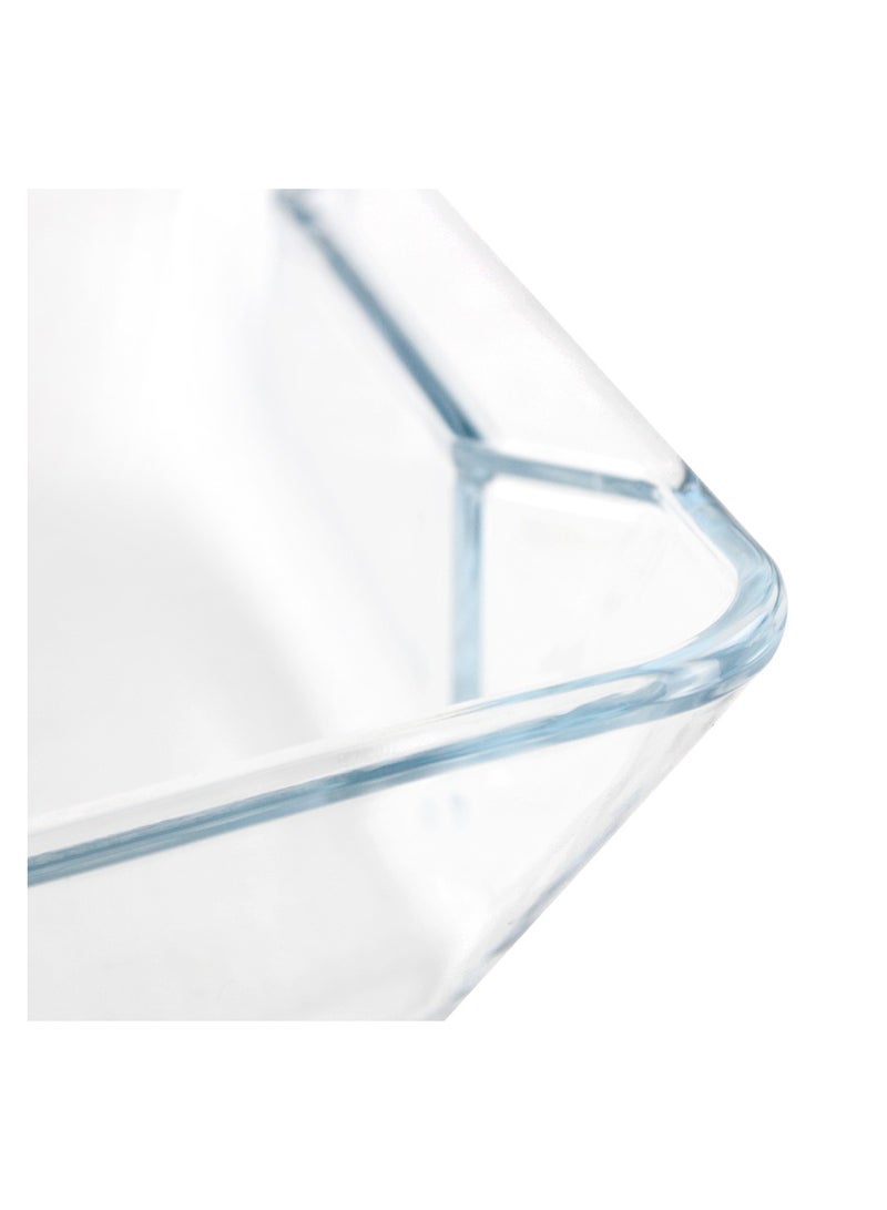 المنزل الذكي الصفحة الرئيسية الذكية خبز زجاج طاجن طبق الخبز زجاج البورسليكات تصميم مستطيل للاستخدام متعدد الأغراض - Image 5