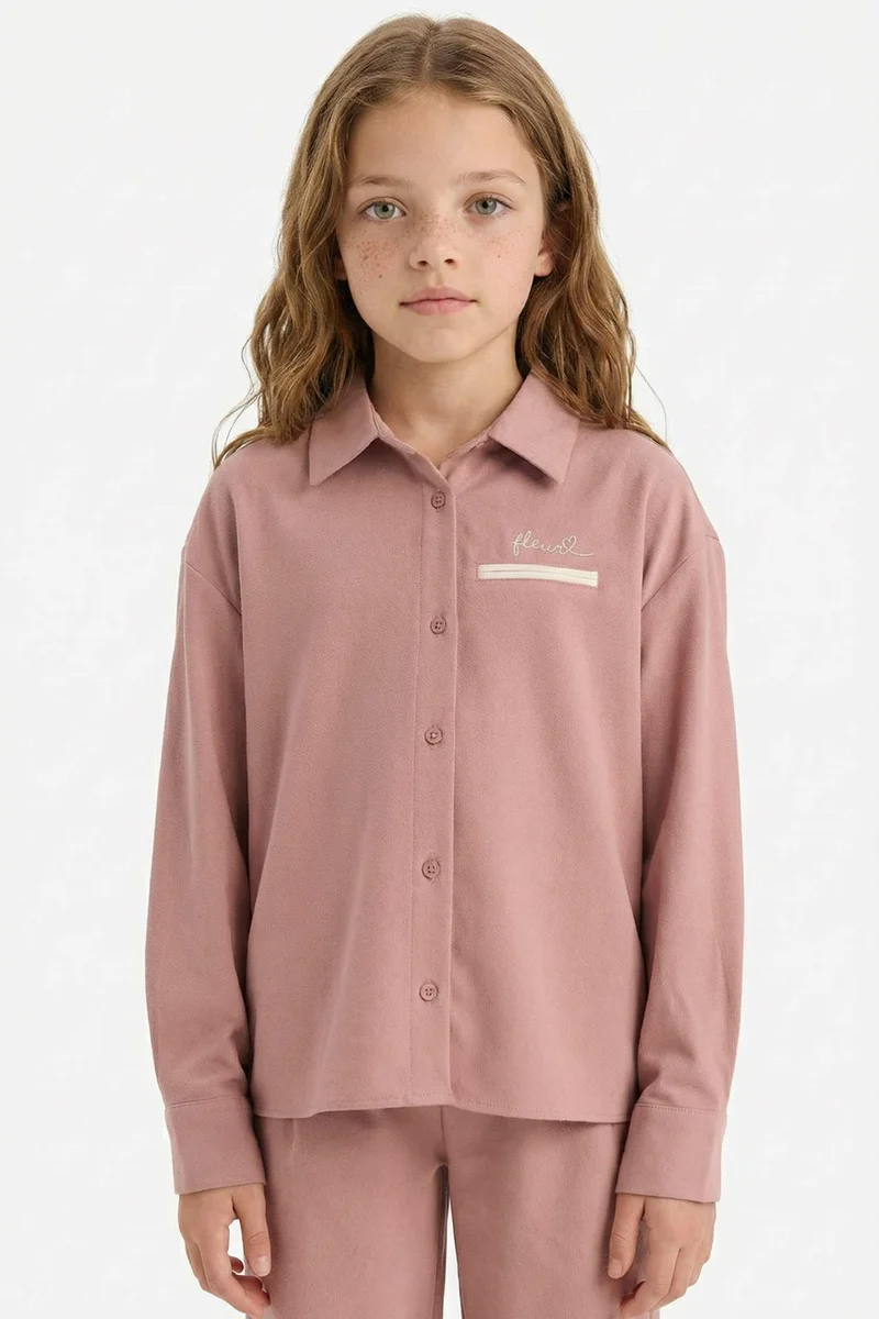 Defacto Girl Regular Fit Long Sleeve Shirt
