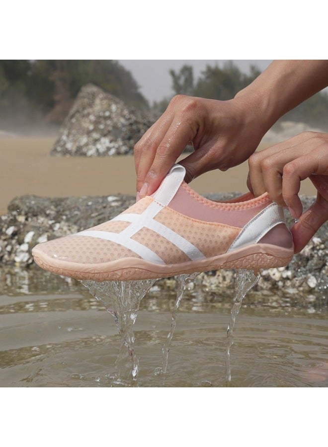 Couple's Swimming, Water Sports, Snorkeling, And River Tracing Shoes; Non-slip, Breathable Fishing Beach Shoes; Slip-on Casual Shoes For Men And Women; Lazy Shoes