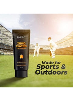 Zero Water Face Wash ; Waterless Facewash For Sportscricketers Runners ; Travelfriendly Facewash No Water Required ; Enriched With Vitamin C Paraben & Sulphate Free 50Gm - pzsku/Z397D8AAF48228408C681Z/45/_/1689145700/c00bd205-94e7-4fff-88f0-5418918bad9b