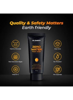 Zero Water Face Wash ; Waterless Facewash For Sportscricketers Runners ; Travelfriendly Facewash No Water Required ; Enriched With Vitamin C Paraben & Sulphate Free 50Gm - pzsku/Z397D8AAF48228408C681Z/45/_/1689145706/4db94249-e6a6-4783-8170-3a76525ac0e3