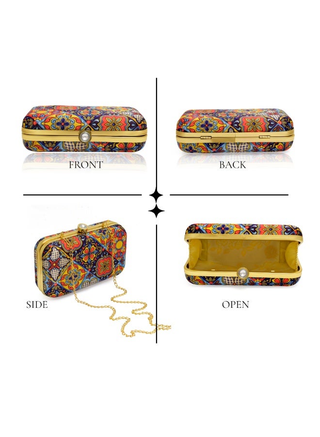 حقيبة يد نسائية، ناعمة وخفيفة الوزن، مناسبة لحفلات الزفاف، وحفلات التخرج، وحفلات الكوكتيل. - Image 3