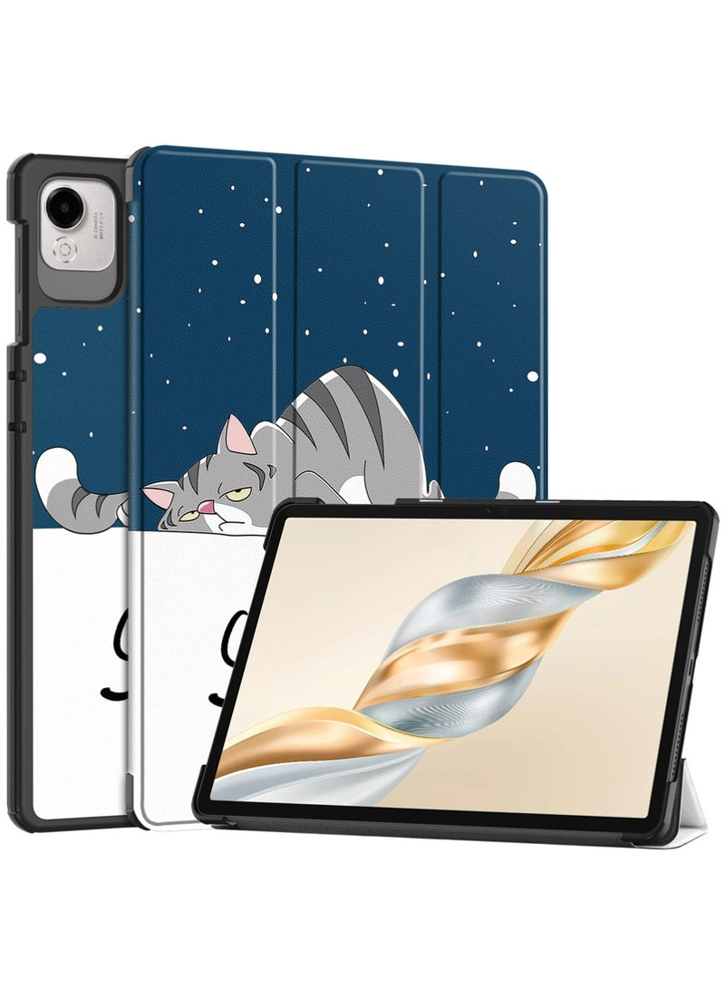 X-level Case Cover for Honor Pad X9 Pro/X9A,Ultra-thin PU-Leather Hard Shell Cover,Cartoon Pattern Flat Shell - Image 1