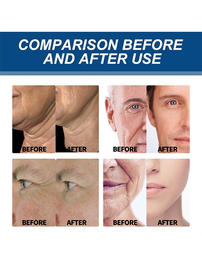 East Moon Men's Age Revive Collagen Facial Cream, Fade Fine Lines, Tighten Skin, Age Rewind Wrinkles Smoothing Gel, Day And Night Skin Care Moisturizing And Tightening Lotion, 30g - Image 5