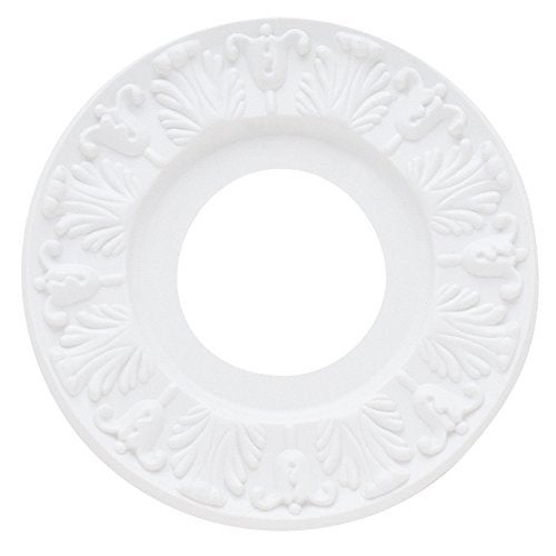 Westinghouse 7702700 Victorian Ceiling Medallion 10-Inch Dia, White Finish, 1-Pack - Image 5