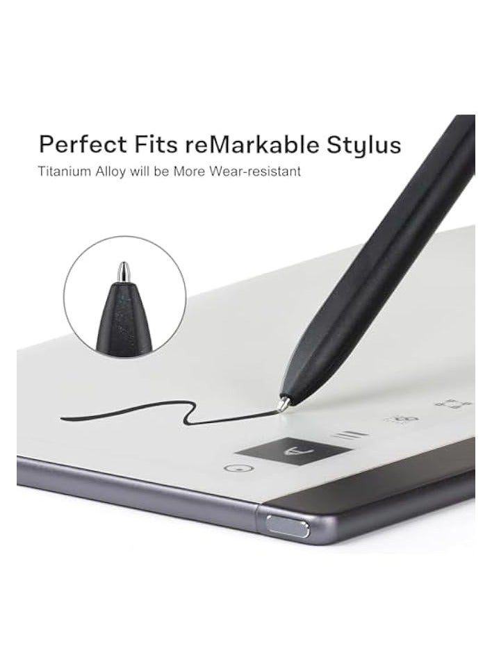PROMASS Replacement Stainless Steel Pen Tips, Compatible for Remarkable 2 Paper Tablet, for Galaxy Note10/20/Tab S6 Lite/S7/S8/S8 ultra/S9/S9 ultra/S24U/S23U/S22 ultra S Pen (2ack)  - Image 2