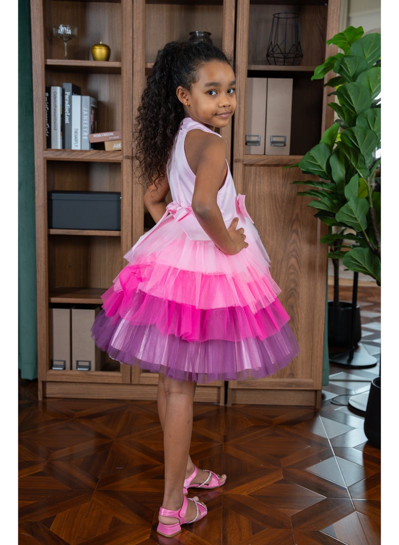 D'Daniela D' Daniela - Gina Pink Party Dress - Image 2